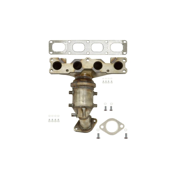 AP Emissions 641498 Catalytic Converter with Integrated Exhaust Manifold