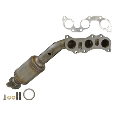 AP Emissions 641524 Catalytic Converter with Integrated Exhaust Manifold