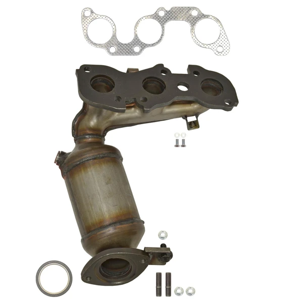 AP Emissions 641525 Catalytic Converter with Integrated Exhaust Manifold