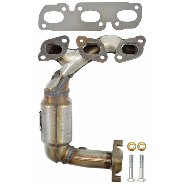 AP Emissions 641520 Catalytic Converter with Integrated Exhaust Manifold, Front Left Driver Side