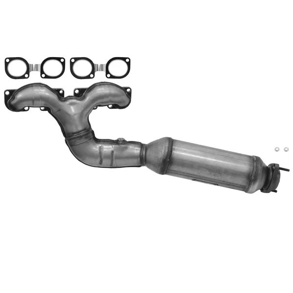 AP Emissions 641540 Catalytic Converter with Integrated Exhaust Manifold, Front Left Driver Side