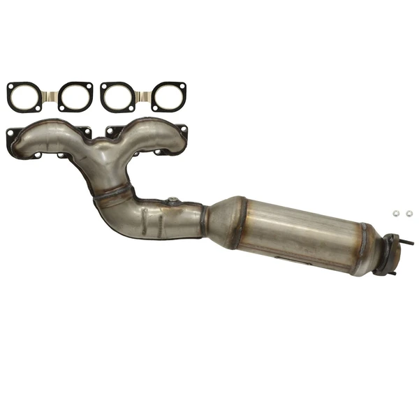 AP Emissions 641540 Catalytic Converter with Integrated Exhaust Manifold, Front Left Driver Side