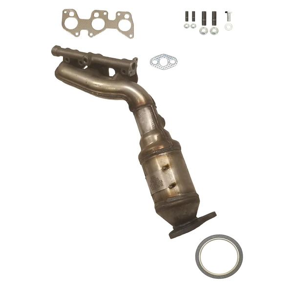 AP Emissions 641580 Catalytic Converter with Integrated Exhaust Manifold, Front Left Driver Side