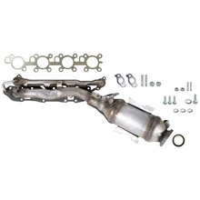 AP Emissions 641632 Catalytic Converter with Integrated Exhaust Manifold, Left Driver Side
