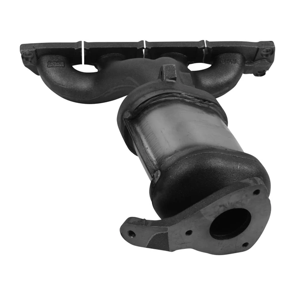 AP Emissions 642198 Catalytic Converter with Integrated Exhaust Manifold, Front Side