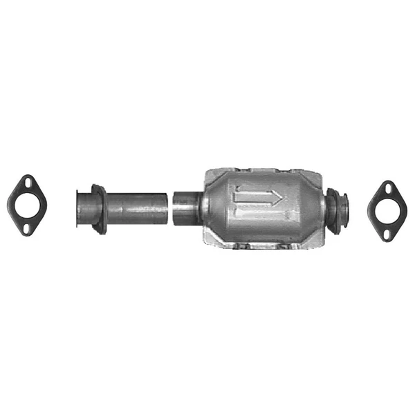 AP Emissions 642409 Catalytic Converter, Rear Side