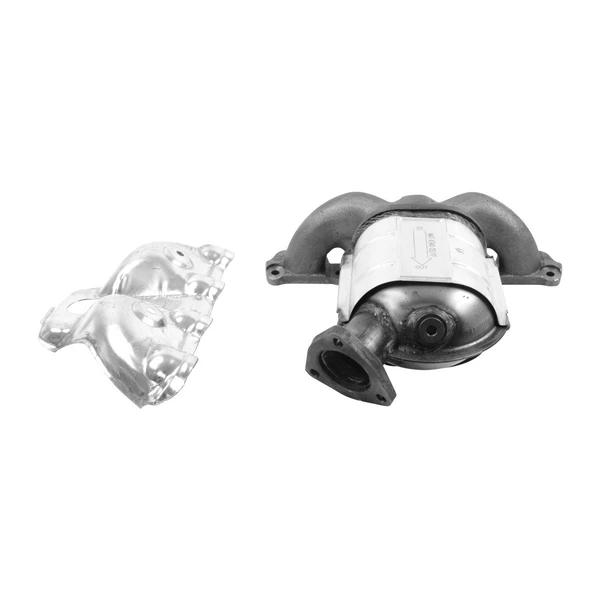 AP Emissions 642597 Catalytic Converter with Integrated Exhaust Manifold