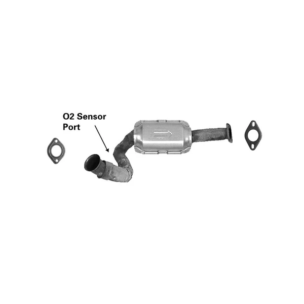 AP Emissions 642590 Catalytic Converter, Left Driver Side