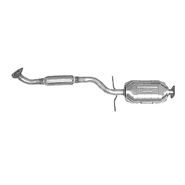 AP Emissions 642986 Catalytic Converter, Rear Side