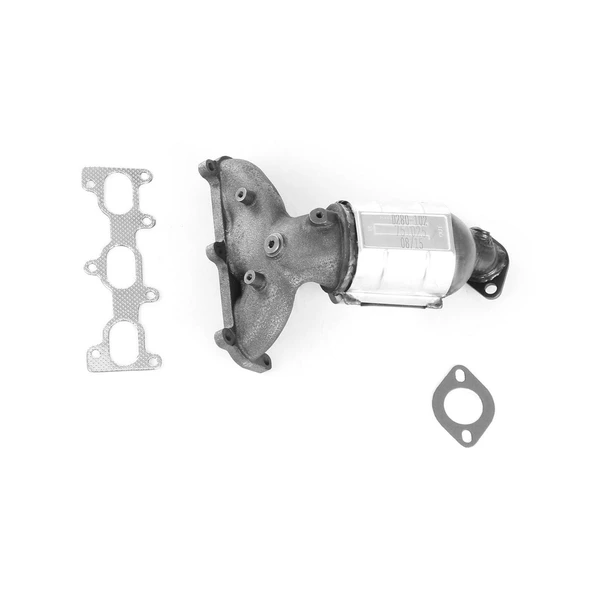 AP Emissions 751025 Catalytic Converter with Integrated Exhaust Manifold