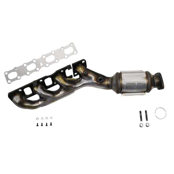 AP Emissions 774082 Catalytic Converter with Integrated Exhaust Manifold, Left Driver Side