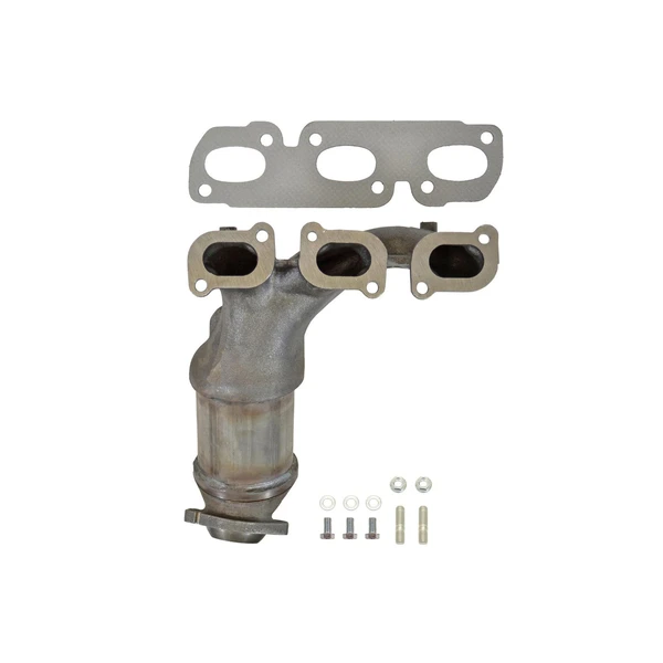 AP Emissions 774090 Catalytic Converter with Integrated Exhaust Manifold, Front Left Driver Side