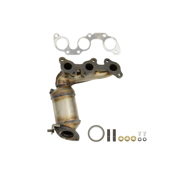 AP Emissions 771018 Catalytic Converter with Integrated Exhaust Manifold, Front Left Driver Side