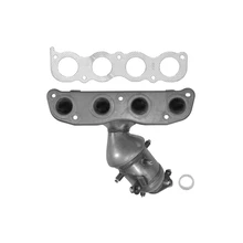 AP Emissions 771094 Catalytic Converter with Integrated Exhaust Manifold, Front Side