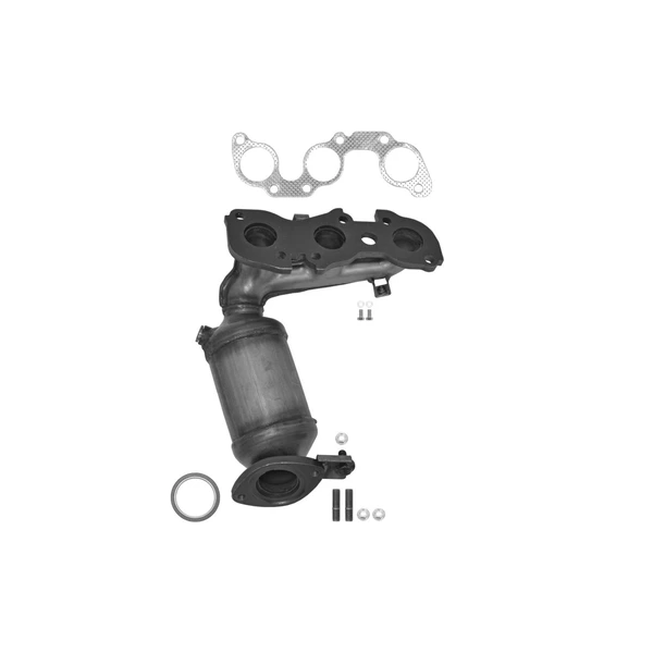 AP Emissions 771148 Catalytic Converter with Integrated Exhaust Manifold, Front Left Driver Side