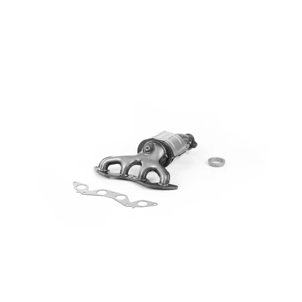 AP Emissions 771183 Catalytic Converter with Integrated Exhaust Manifold, Front Side