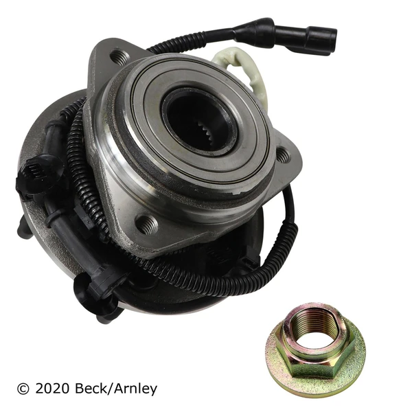 Beck/Arnley 051-6173 Wheel Bearing and Hub Assembly, Front Side
