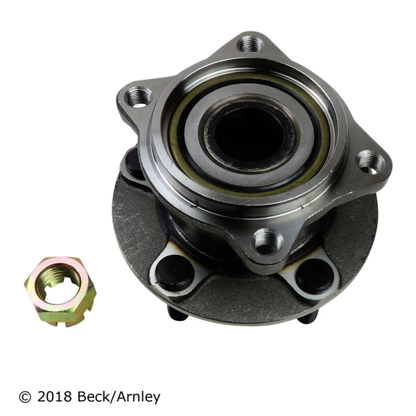 Beck/Arnley 051-6107 Wheel Bearing and Hub Assembly, Rear Side