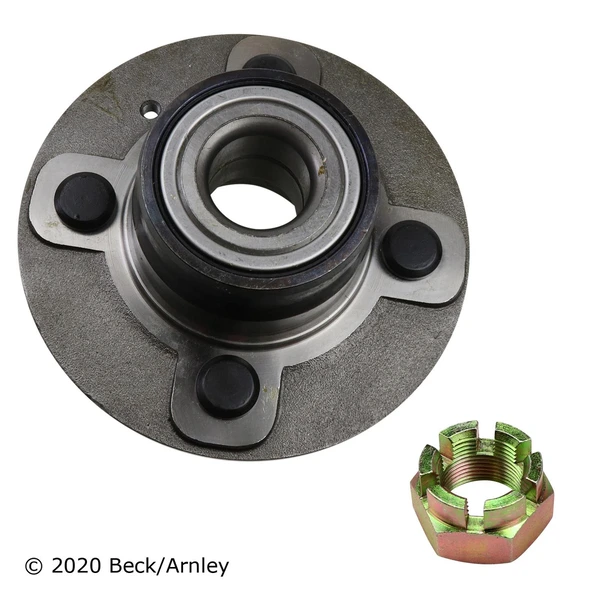 Beck/Arnley 051-6122 Wheel Bearing and Hub Assembly, Rear Side