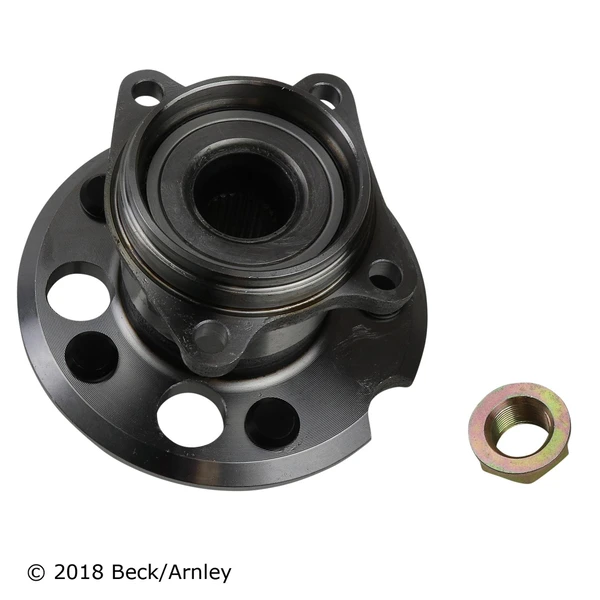 Beck/Arnley 051-6281 Wheel Bearing and Hub Assembly, Rear Side
