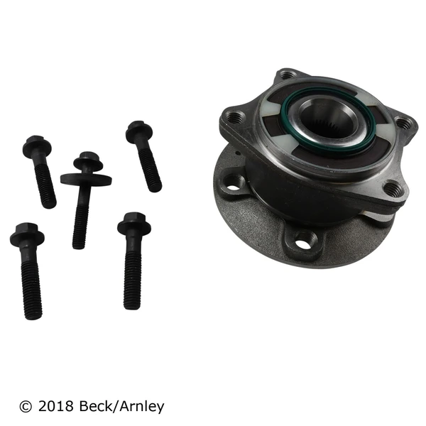 Beck/Arnley 051-6232 Wheel Bearing and Hub Assembly, Rear Side