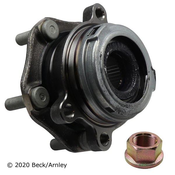 Beck/Arnley 051-6349 Wheel Bearing and Hub Assembly, Front Side
