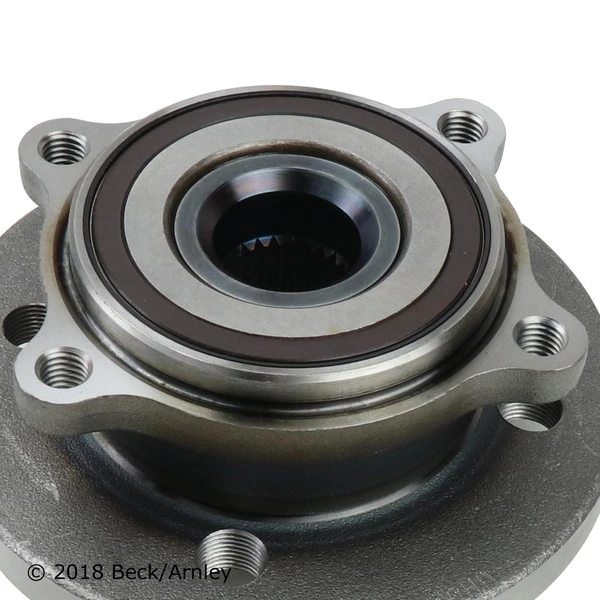 Beck/Arnley 051-6356 Wheel Bearing and Hub Assembly, Front Side