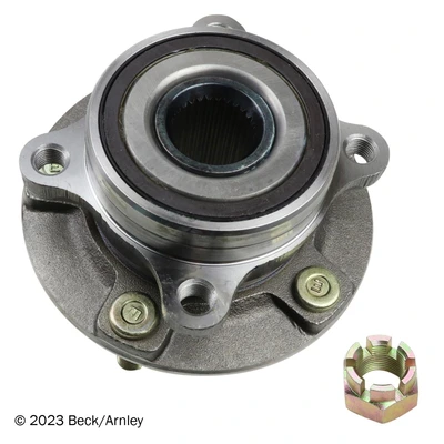 Beck/Arnley 051-6357 Wheel Bearing and Hub Assembly, Front Side
