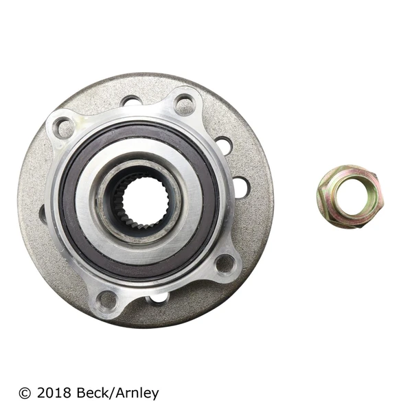 Beck/Arnley 051-6372 Wheel Bearing and Hub Assembly, Front Side
