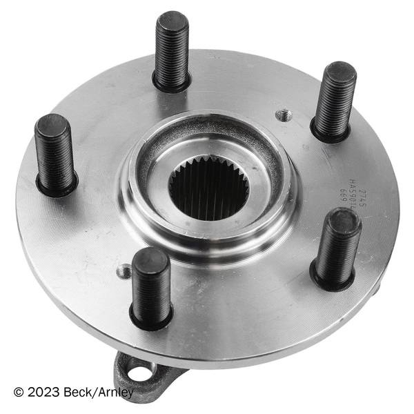 Beck/Arnley 051-6388 Wheel Bearing and Hub Assembly, Front Side