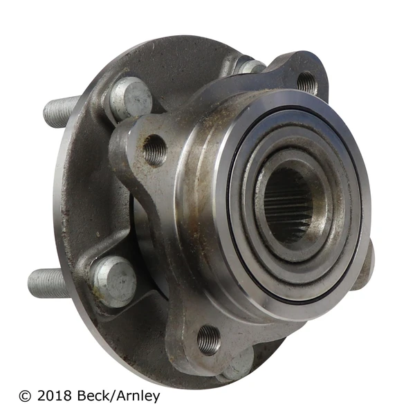 Beck/Arnley 051-6312 Wheel Bearing and Hub Assembly, Front Side