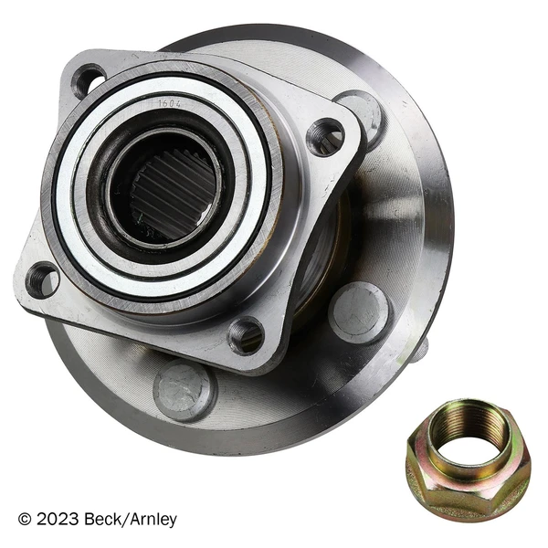 Beck/Arnley 051-6333 Wheel Bearing and Hub Assembly, Rear Side