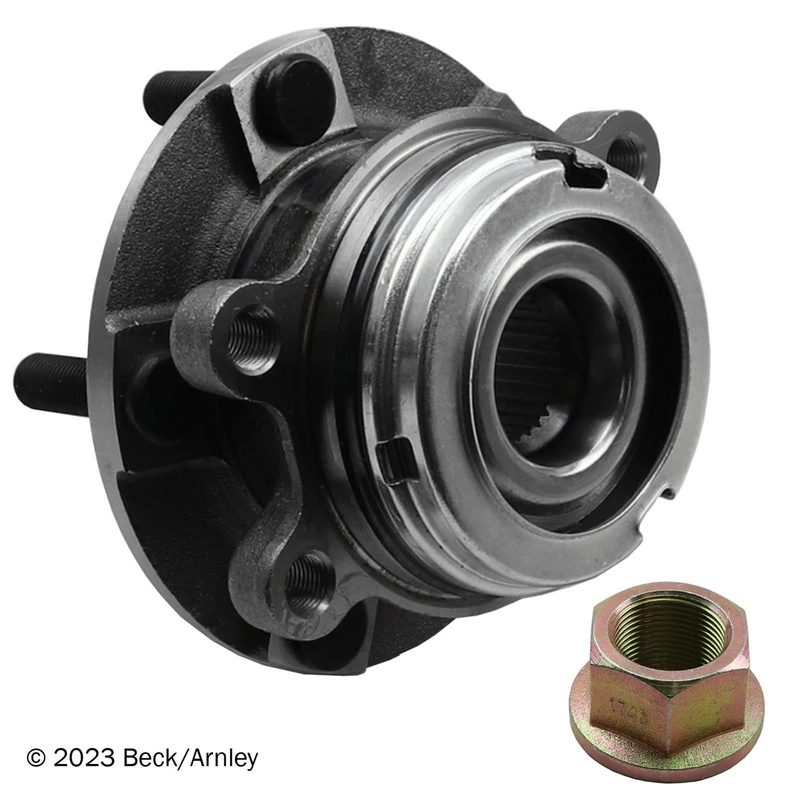 Beck/Arnley 051-6336 Wheel Bearing and Hub Assembly, Front Side