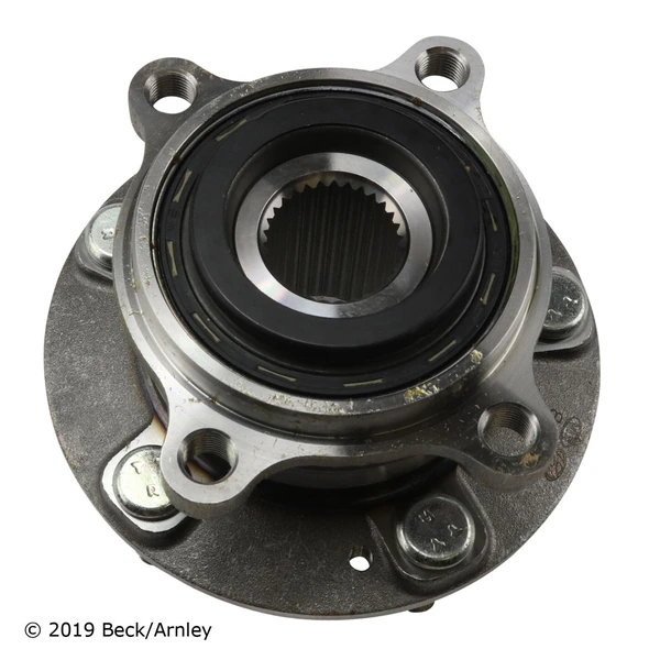 Beck/Arnley 051-6455 Wheel Bearing and Hub Assembly, Rear Side