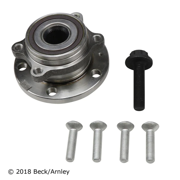 Beck/Arnley 051-6468 Wheel Bearing and Hub Assembly, Front Side
