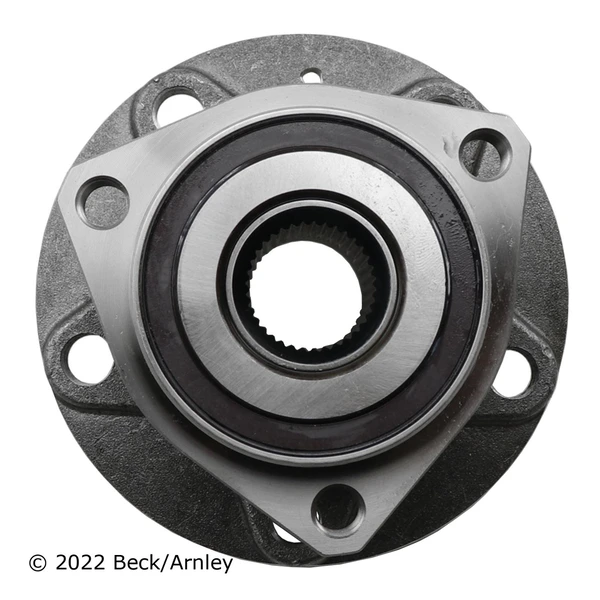 Beck/Arnley 051-6489 Wheel Bearing and Hub Assembly, Front Side