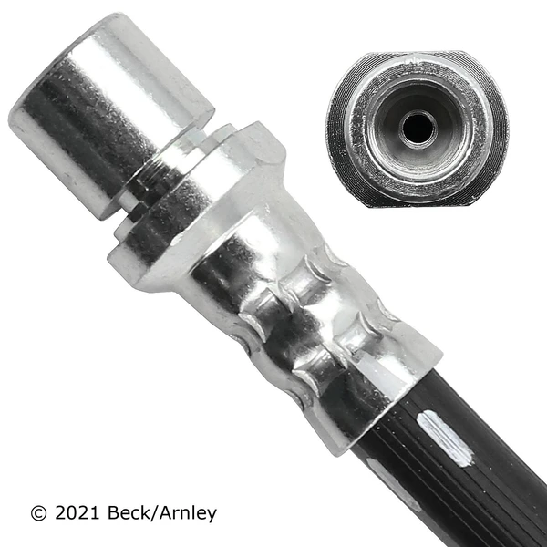 Beck/Arnley 073-2124 Brake Hydraulic Hose, Front Left Driver Side