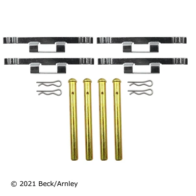 Beck/Arnley 084-0108 Disc Brake Hardware Kit, Front Side