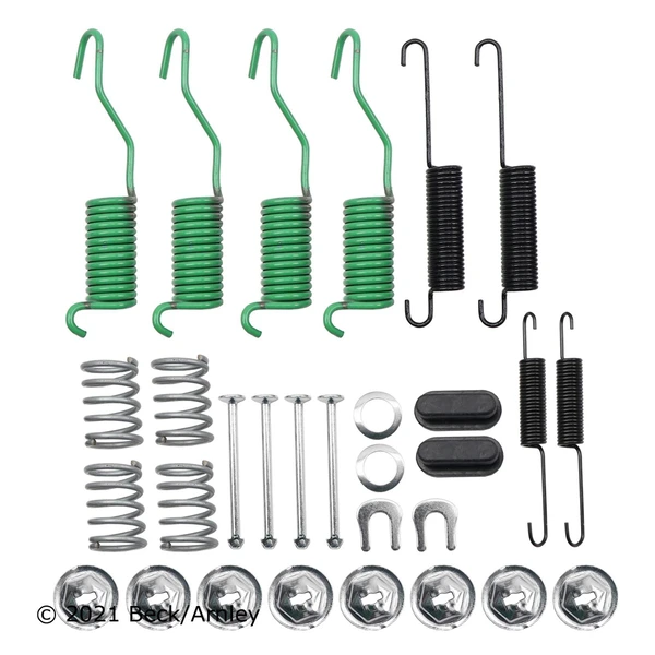 Beck/Arnley 084-0751 Drum Brake Hardware Kit, Rear Side