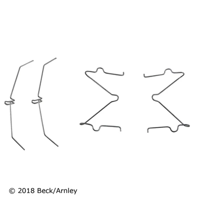 Beck/Arnley 084-0876 Disc Brake Hardware Kit, Front Side