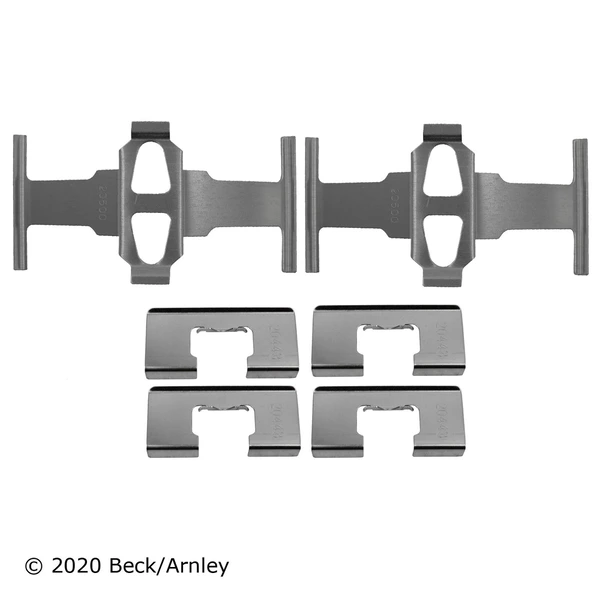 Beck/Arnley 084-1257 Disc Brake Hardware Kit, Rear Side