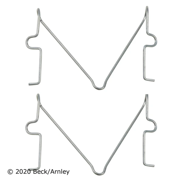 Beck/Arnley 084-1347 Disc Brake Hardware Kit, Front Side