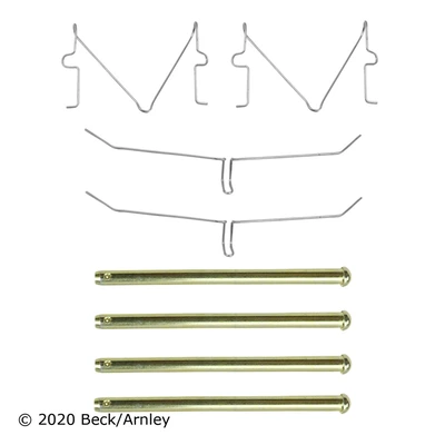 Beck/Arnley 084-1347 Disc Brake Hardware Kit, Front Side