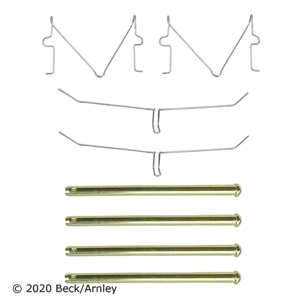 Beck/Arnley 084-1347 Disc Brake Hardware Kit, Front Side