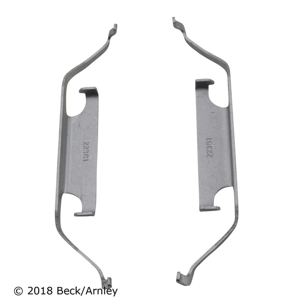 Beck/Arnley 084-1307 Disc Brake Hardware Kit, Front Side
