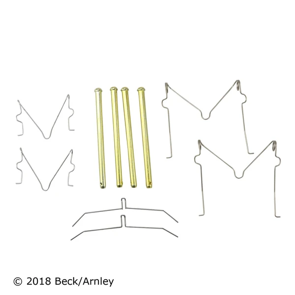 Beck/Arnley 084-1316 Disc Brake Hardware Kit, Front Side