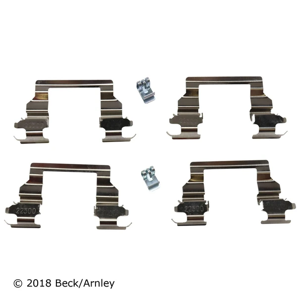 Beck/Arnley 084-1495 Disc Brake Hardware Kit, Front Side