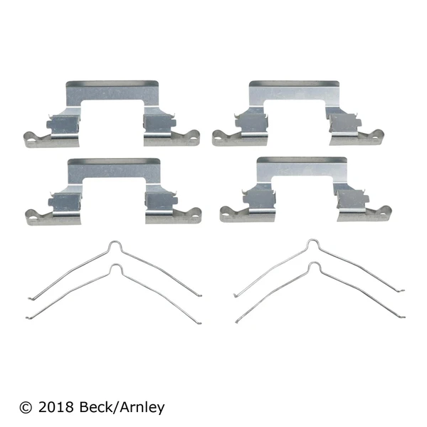 Beck/Arnley 084-1499 Disc Brake Hardware Kit, Front Side