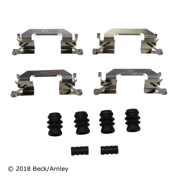 Beck/Arnley 084-1547 Disc Brake Hardware Kit, Front Side