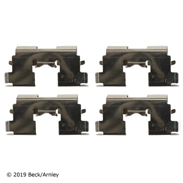 Beck/Arnley 084-1549 Disc Brake Hardware Kit, Rear Side